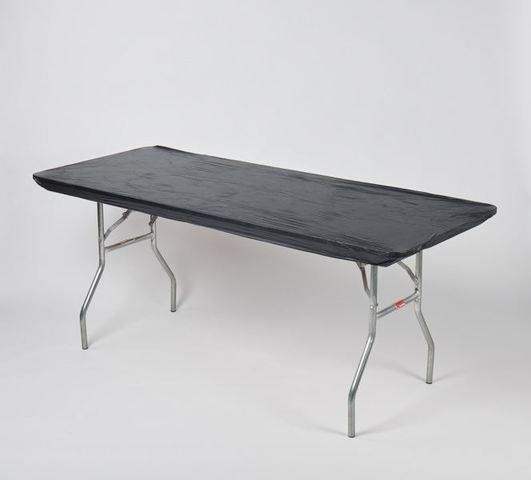 Kwik Table Covers- 6ft Black. Kwik Table Covers- 6ft Black.