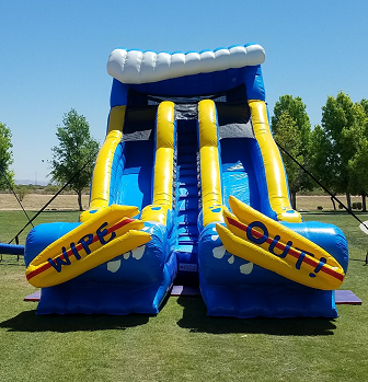 Dual Lane Wipeout Dry Slide Dual Lane Wipeout Dry Slide