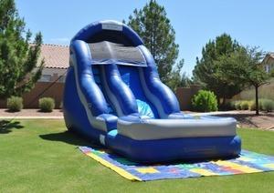 18' Blue Crush Waterslide. 18' Blue Crush Waterslide.