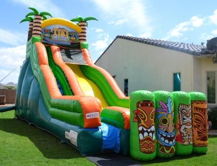 19' Tiki Island Waterslide. 19' Tiki Island Waterslide.