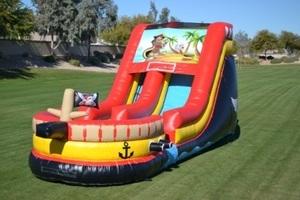 18' Pirate Ship Waterslide. 18' Pirate Ship Waterslide.
