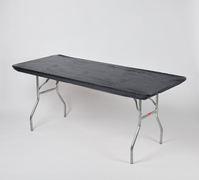 Kwik Table Covers- 6ft Black. Kwik Table Covers- 6ft Black.