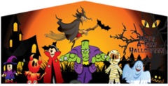 Halloween Panel Orange Halloween Panel Orange