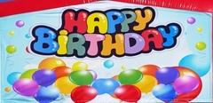 Happy Birthday Panel Happy Birthday Panel