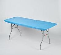 Kwik Table Covers- 6ft Light Blue. Kwik Table Covers- 6ft Light Blue.
