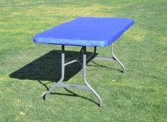 Kwik Table Covers- 6ft Blue. Kwik Table Covers- 6ft Blue.